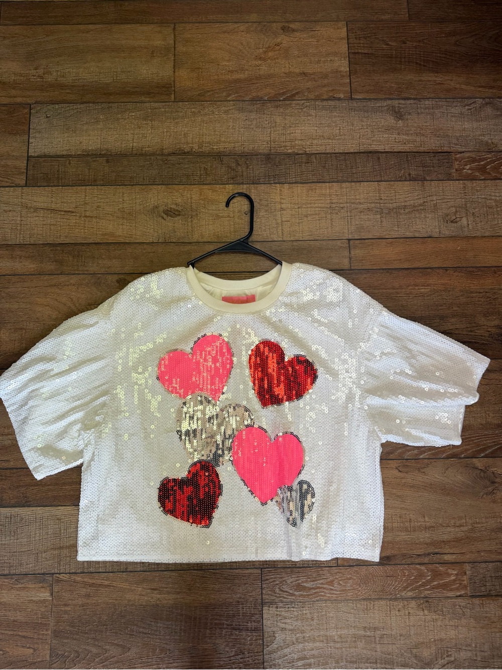 Simply Southern Heart Sparkle Top